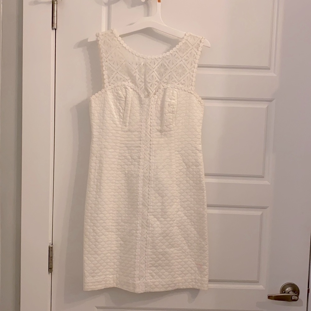 Lilly Pulitzer Sofia Shift in Resort White